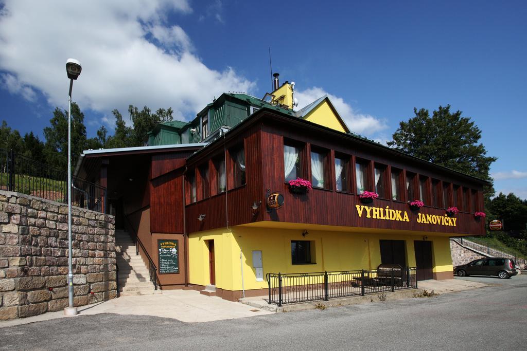 Penzion Vyhlídka Janovičky Broumov Exterior foto